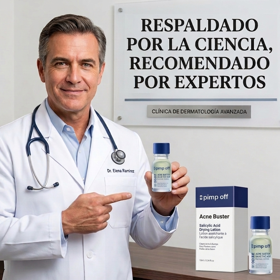 Loción Secante + Gotero Secante Quita Granos- Elimina acné en 12hrs